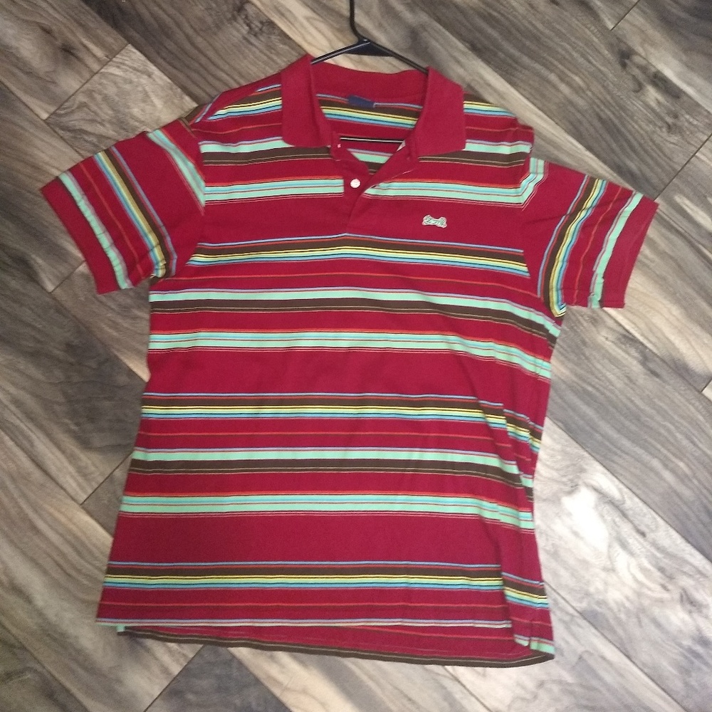 striped le tigre polo shirt